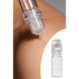 Buffer Mikro İğne 64'lü Cilt Bakım Serumu, Yüz ve Boyun için Anti-Aging, Gözenek Sıkılaştırıcı, Şeffaf