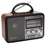 Buffer Orta Boy Retro, Nostaljik, Ahşap Tasarım Bluetooth Hoparlörlü, Şarjlı, Taşınabilir Fm/am Destekli Radyo Ns-8897