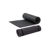 Buffer Pilates Yoga Minderi Spor Yer Matı Fitness Matı 7 mm 150 x 50 cm Siyah, dop9704540igoBFF