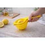 Buffer Pratik Plastik Süzgeçli Çekirdek Ayıran Limon Sıkacağı