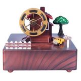 Buffer® Şehir Etrafında Dönen Uçak Müzik Kutusu