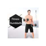 Buffer Tek Ebat Plastik Köşeli Dambıl Set - Dumbbell Set 2X2 Kg Dambıl Seti 2 X 2 Kg Çok Renkli Plastik