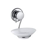 BUFFER® Yapışkanlı Pratik Sabunluk Paslanmaz Metal Duvara Monte Duş Rafı Banyo Aksesuarı