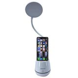 Buffer®kalemlikli Telefon Tutacaklı Şarjlı Dokunmatik 3 Mod Esnek Başlıklı Dimmerli Led Masa Lambası