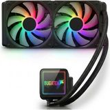 Bugatek Liquid 240 Argb Siyah Işlemci Sıvı Soğutucu Am5 Am4 LGA1700 LGA1200