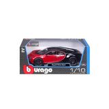 Bugatti Chiron Sport: Model Araba, 1:18 Ölçeğinde, Kapılar Ve Motor Kaputu Açılabilir, Döndürülebilir, 26 Cm, Siyah/Kırmızı (18-11044R)