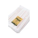 Buğday Sapından Ekolojik Pipet 20Cm - 100 Adet - Tekli Paketli