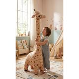 BUGİ HOME COLLECTİON Zürafa Peluş Kadife Oyun Arkadaşı Hediyelik Oyuncak 100cm