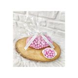 BUGİTO Angel Gift Chocalate 1 Kg Pembe Cikolata Dolgulu Badem Şekeri Draje