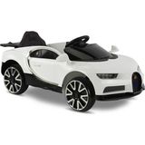 Bugo 440 Drive 12V Akülü Yarış Arabası – 20 kg Kapasiteli, Bluetooth Kumandalı, LED Işıklı, Deri Koltuklu Beyaz Model