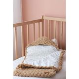 Bugula Alize Portbebe Panduf 2’li SET 0-12M Kahverengi Unisex Yenidoğan Uyku Tulumu Puffy Kundak OEKO TEX Sertifika