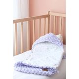 Bugula Bebek Yatağı Panduf 2’li SET 0-12M Lila Unisex Yenidoğan Dış Giyim Mont Alize Puffy OEKO TEX Sertifika