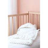 Bugula Portbebe Panduf 2’li SET 0-12M Beyaz Unisex Bebek Uyku Tulumu El Örgüsü Alize Puffy OEKO TEX Sertifika