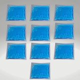 Buğz 10 Adet Soğuk Sıcak Jel Kompres Termojel 13X13 cm - Standart