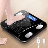 Buğz Akıllı Kablosuz Dijital Banyo ve Vücut Yağ Ağırlık Ölçeği Vücut Kompozisyonu Analizörü Bluetoothlu Tartı