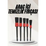 Buğz Araç Içi LED Aksesuar 5 Farklı Detaylı Araba Temizlik Fırçası Oto Temizleme Fırçası