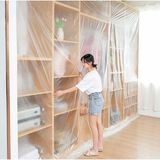 Buğz® Boya Badana Eşya Koruma Hışır Örtüsü 280CM x 15 mt Yapışkanlı Hışır Örtü