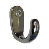 Buğz Büyük Tekli Fincan Askı, Dekor Askısı - Nikel, 100 Adet, 12X23X30 mm