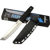 Buğz Cold Steel Aus 8A Kobun Tanto Outdoor / Av Bıçağı 25CM - Kılıflı, Kutulu, Siyah Plastik Sap