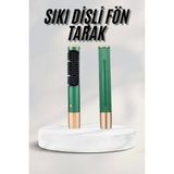 Buğz Düzleştirici Fırça Saç Düzleştirici Arada Fön Tarak Taşınabilir
