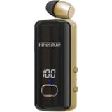 Buğz F580 Dijital Göstergeli Makaralı Titreşimli Bluetooth Kulaklık Gold