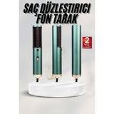 Buğz Fön Tarak Saç Düzleştirici Saç Kurutma Makinesi Sıcak Hava Fırçası