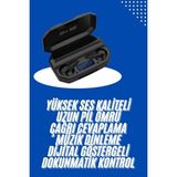 Buğz Gaming Kulaklık Bluetooth 5.2 Kablosuz Kulakiçi Rgb Işıklı Çift Mikrofonlu