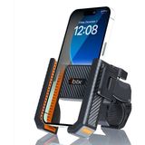 Buğz Gidon Bağlantılı Bisiklet Motosiklet Için Esnek Abs 4-7.8″ Inç Telefon Tutucu 360° Dönebilen Tasarım