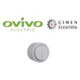 Buğz Gri Komutatör Anahtar Sıva Üstü - Elektrik Tesisat Anahtarı