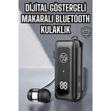 Buğz Kablolu Makaralı Bluetooth Kulaklık Uzun Pil Ömrü Dijital Göstergeli - Renkli