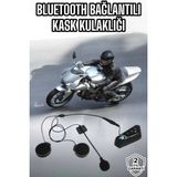 Buğz Kask Kulaklığı Motosiklet Intercom Interkom Dinleme Konuşma Özellikli Su Geçirmez