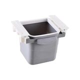 Buğz Mini Masa Çöp Kovası Plastik Tezgah Altı Geri Çekilebilir Yapışkanlı Görünmez Bölme Pratik - Standart