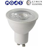Buğz Noas YL91 0702M 7W Mercekli LED Çanak Ampül 3200K Günışığı GU10 Duy