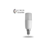 Buğz Noas YL96 0701 P Pil LED Ampul 8W 6500K Beyaz Işık E14 Duy