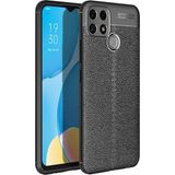 Buğz Oppo A15 Kılıf Auto Focus Kapak - Siyah