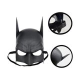Buğz Siyah Çocuk Batman Maskesi Lastikli