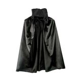 Buğz Siyah Renk Yakalı Halloween Pelerini 90 cm