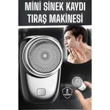Buğz Tıraş Makinesi Mini Sıfır Sakal Yanak Tıraş Makinesi USB Şarjlı