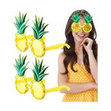 Buğz Tropikal Hawaii Ananas Şekilli Parti Gözlüğü