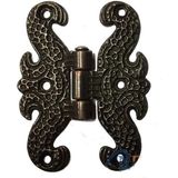 Buğz Zamak Kelebek Menteşe - Büyük, 50X67MM, Oksit, 1 Adet