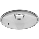 Buhar Delikli Temperli Cam Kapak, 24 cm Tencere ve Tava Için - Ahşap - Ceviz - Seçenek 1