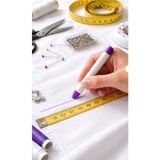 Buhar Ile Isı Ile Uçan Sabun Çizgi Kalemi 5 Adet (6 Renk) - Mor
