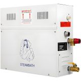 Buhar Sauna Jeneratör Kiti 4,5KW-21KW 220V/380V 3-20m³ Sauna Alanı, Dijital Kontrol Paneli ve Hızlı Isıtma ve Gelişmiş Güvenlik için Paslanmaz Isıtma Sistemi - Kompakt Tasarım, 220V,12KW