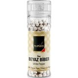 Buhara Beyaz Biber Tane Değirmen Kapak 50 gr