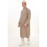 Buhara Yaka Namaz Cübbesi Bej