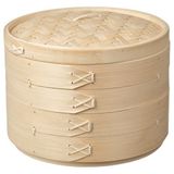 Buharda Pişirici, Bambu İkea Hacim: 5.0 Lt-16 Cm Buharda Pişirici