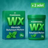 Buharlaşan Mentollü ve Okaliptus Krem Wx Viks 38GRAM x 2ADET