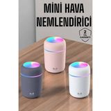 Buharlı Hava Nemlendirici Aromaterapi Renk Değiştirilebilir - Renkli - 1