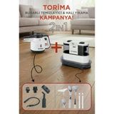 Buharlı Temizleyici Halı Ve Koltuk Yıkama Cam Zemin Mutfak Temizleme Buhar Makinesi Cx002b+Cb902a