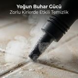 Buharlı Temizlik Makinesi, 1050W Güçlü Buhar Performansı, 9 Farklı Aparat ile Etkili Temizlik, - Çok Renkli